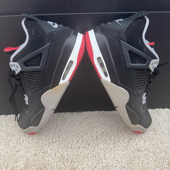 Nike Air Jordan 4 Retro OG “Bred 2019” Sneakers Size: 7 - Picture 9 of 12